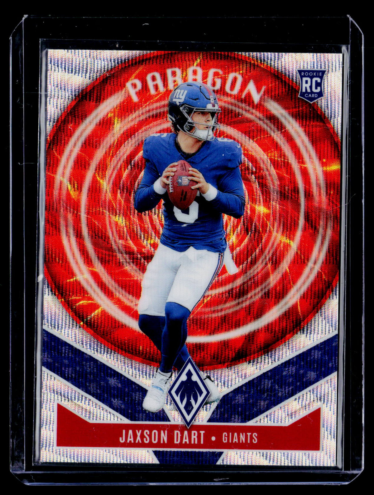 2025 Panini Phoenix #4 Jaxson Dart Paragon Silver Hyper #/299