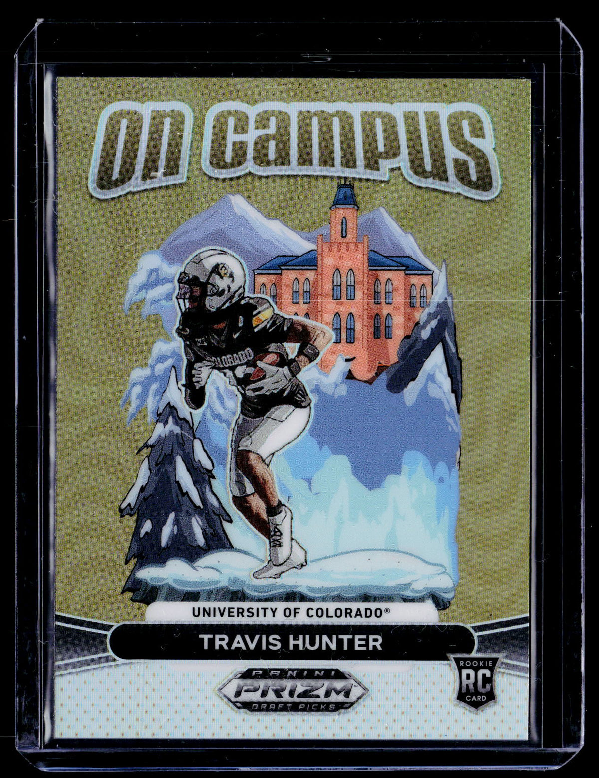 2025 Panini Prizm Draft Picks #OC-THR Travis Hunter On Campus