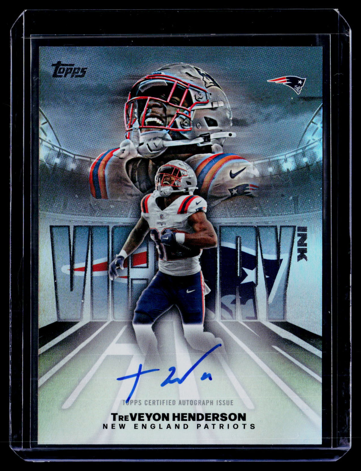 2026 Topps Flagship #VI-THE TreVeyon Henderson Victory Ink