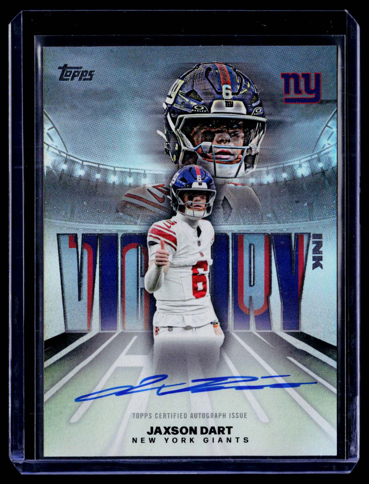 2026 Topps Flagship #VI-JD Jaxson Dart Victory Ink