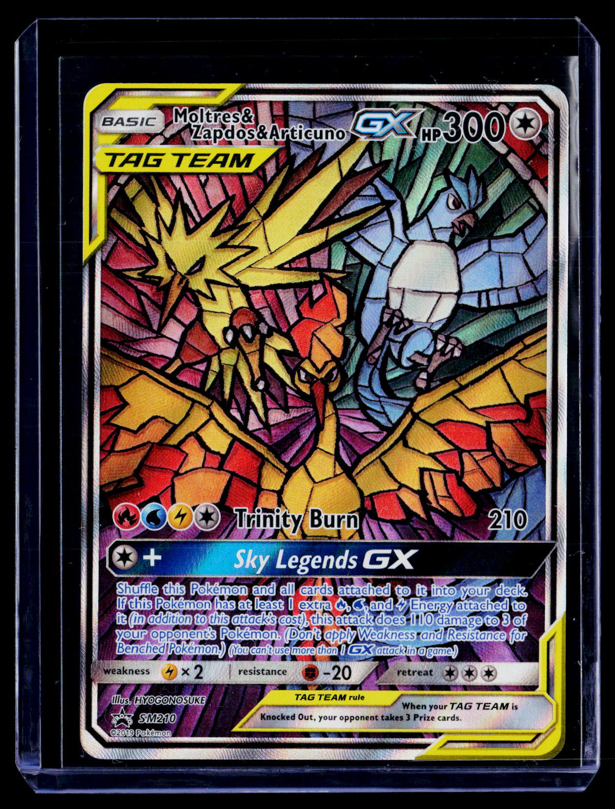 SM Promos #SM210 Moltres & Zapdos & Articuno GX