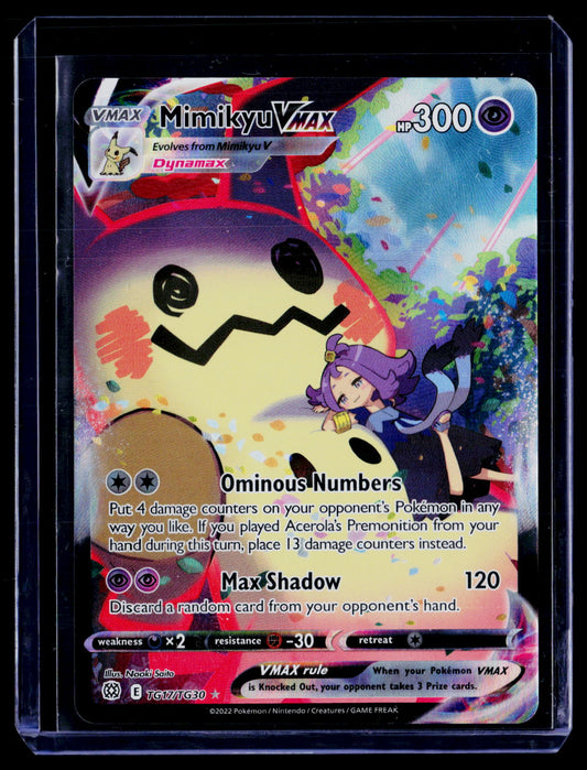 SWSH09: Brilliant Stars Trainer Gallery #TG17/TG30 Mimikyu VMAX