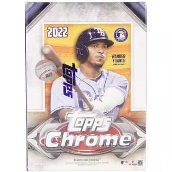 2022 Topps Chrome Baseball 8-Pack Blaster Box