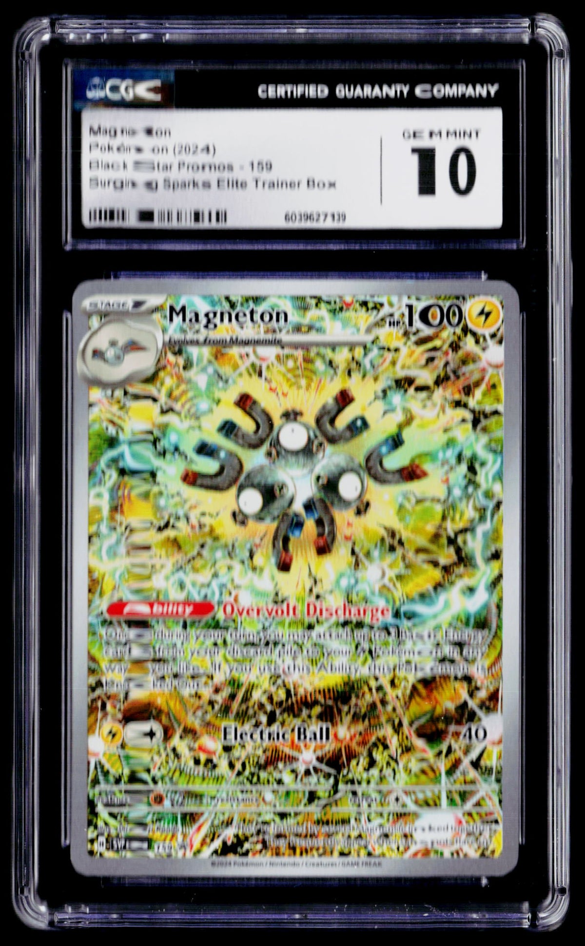 SV: Scarlet & Violet Promo Cards #159 Magneton CGC 10