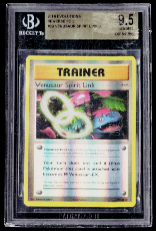 XY - Evolutions #89/108 Venusaur Spirit Link BGS 9.5