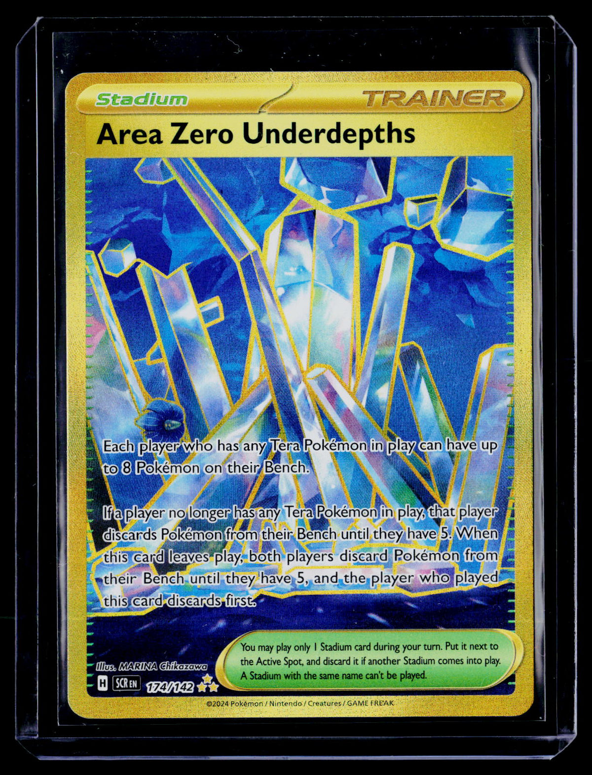 SV07: Stellar Crown #174/142 Area Zero Underdepths