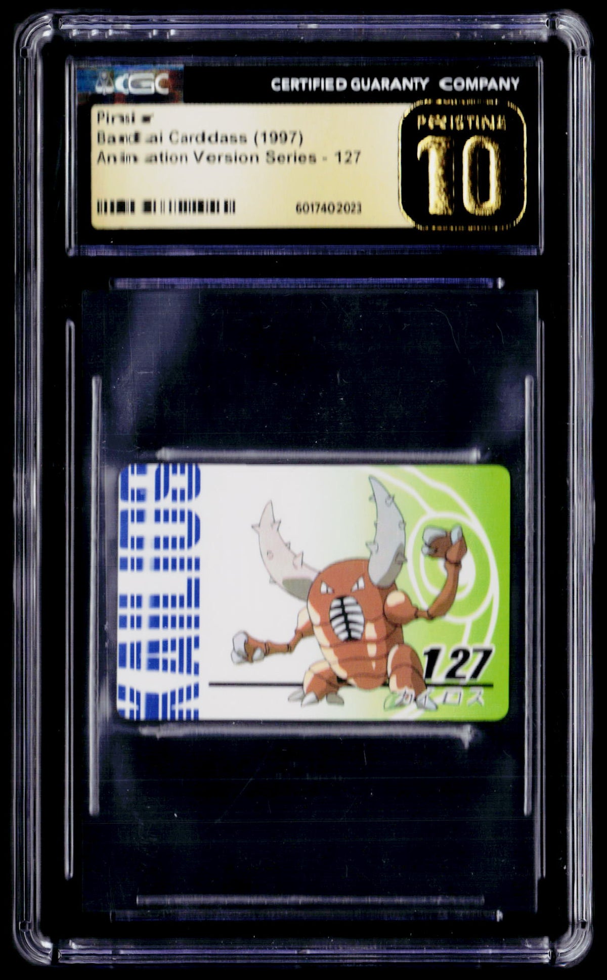 Animation Version Series - 127 Pinsir CGC Pristine 10