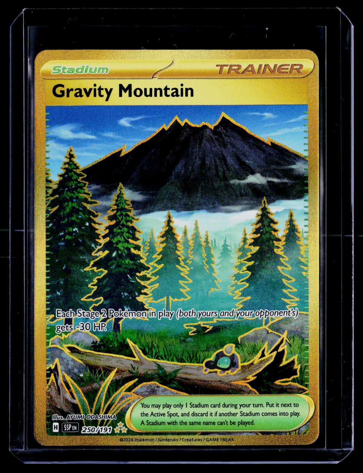 SV08: Surging Sparks #250/191 Gravity Mountain