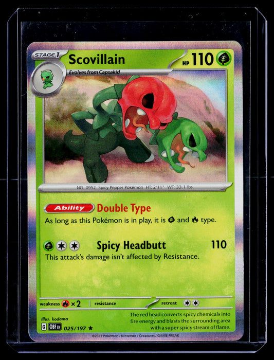 SV03: Obsidian Flames #025/197 Scovillain