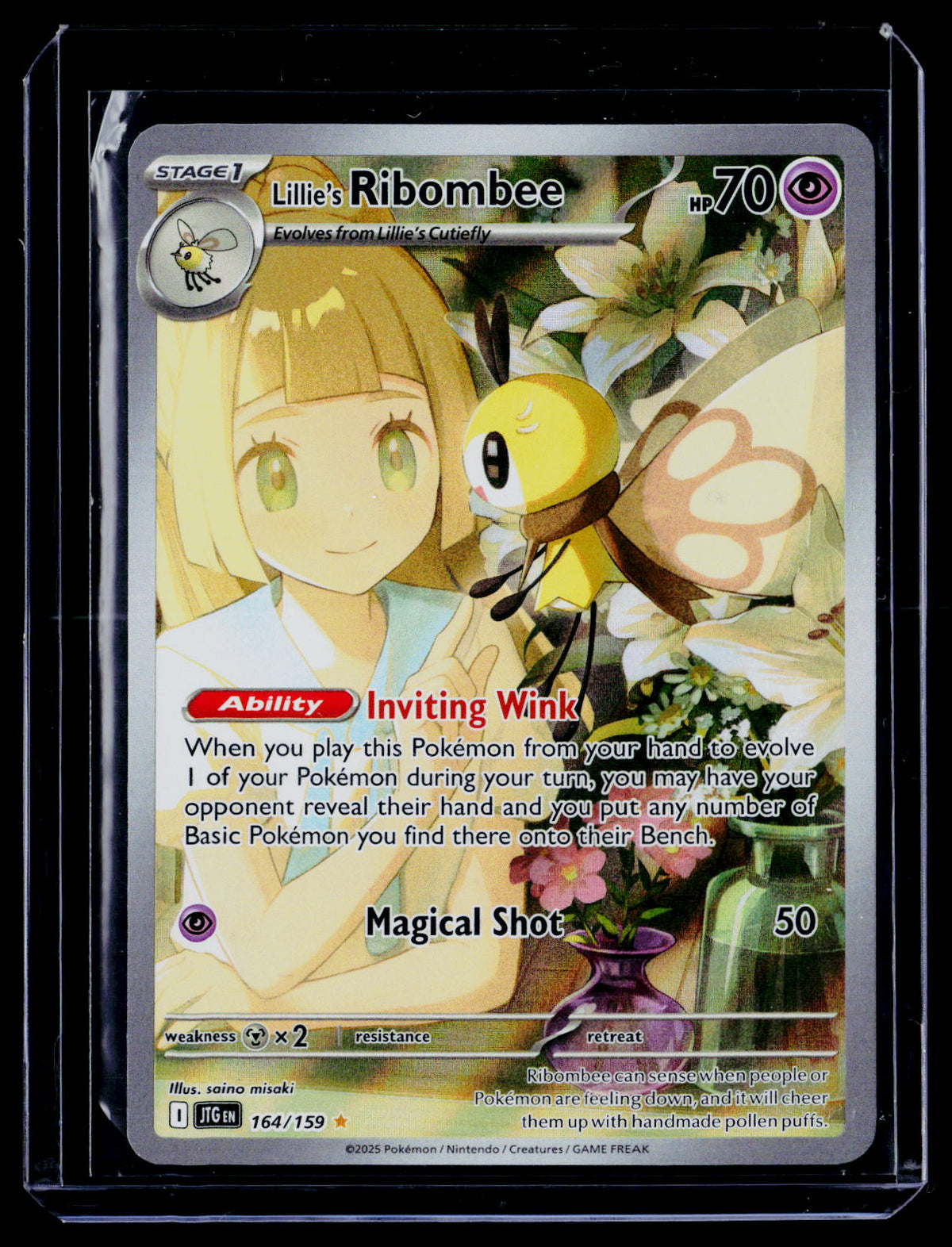 SV09: Journey Together #164/159 Lillie's Ribombee