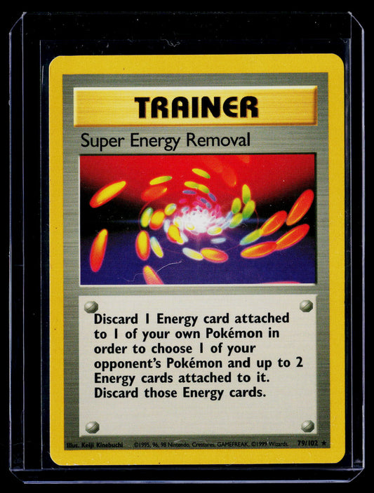 Base Set #079/102 Super Energy Removal