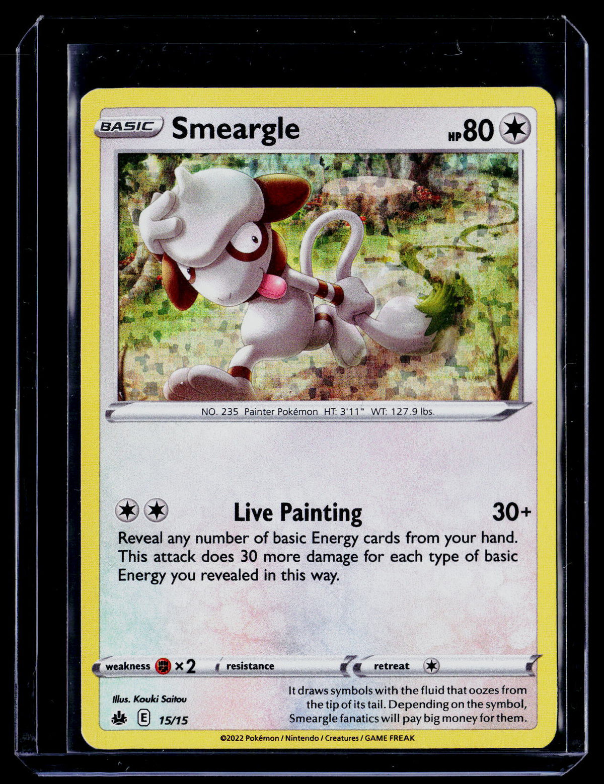 McDonald's Promos 2022 #015/015 Smeargle