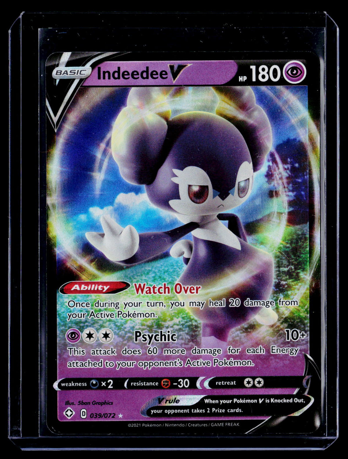 Shining Fates #039/072 Indeedee V