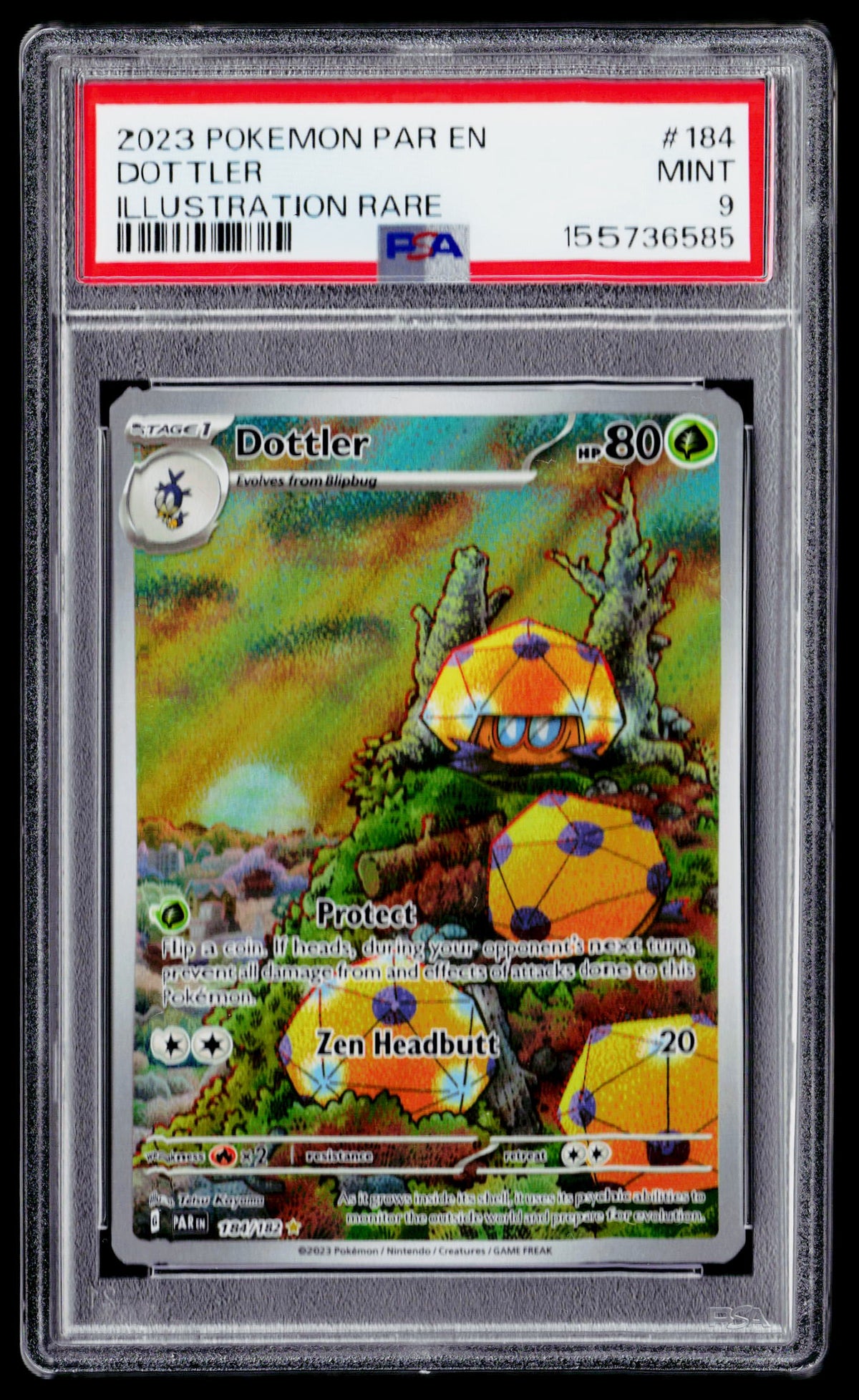 SV04: Paradox Rift #184/182 Dottler PSA 9