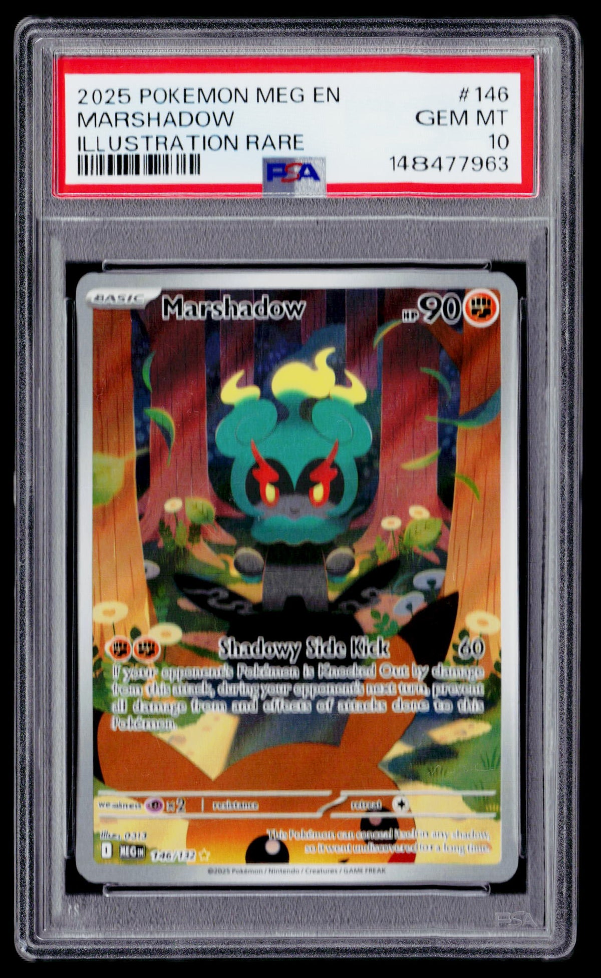 ME01: Mega Evolution #146/132 Marshadow PSA 10
