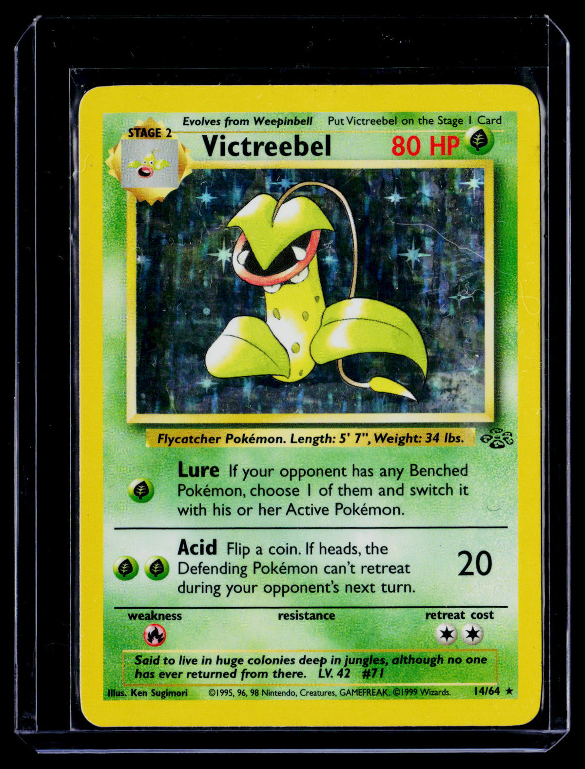 Jungle Unlimited #14/64 Victreebel (14)