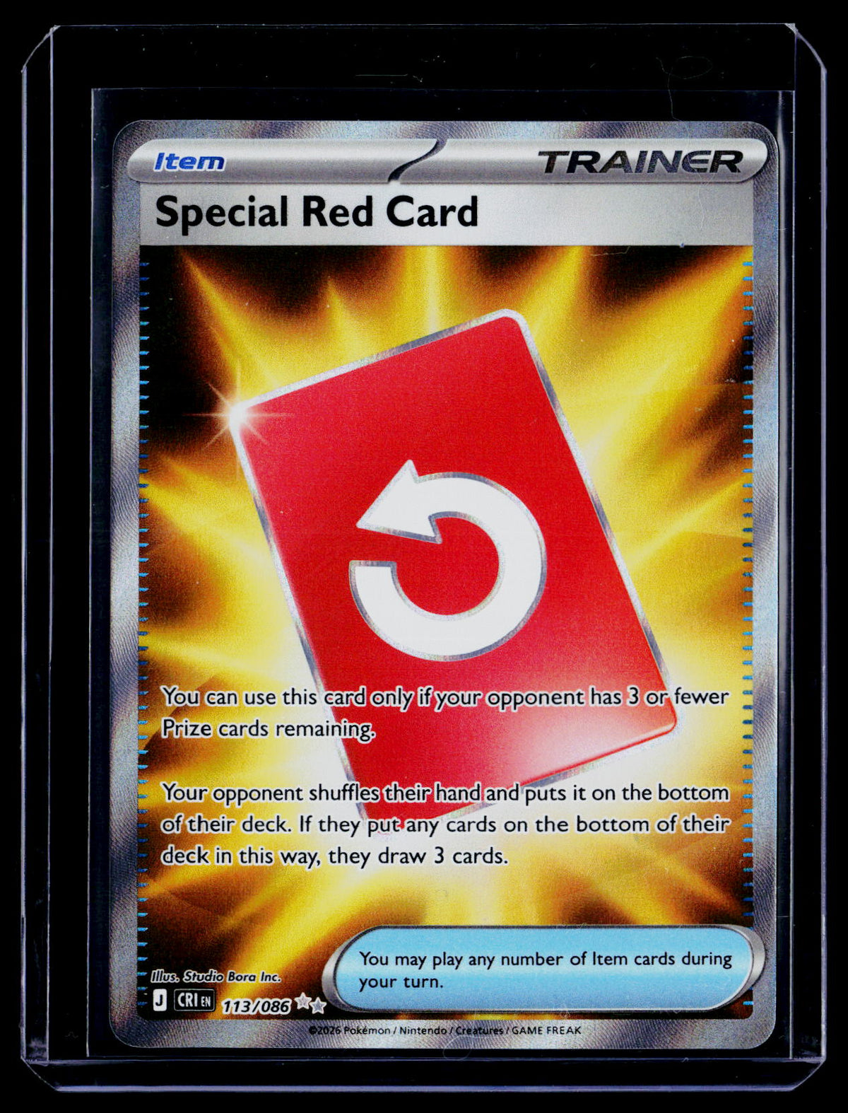 ME04: Chaos Rising #113/086 Special Red Card