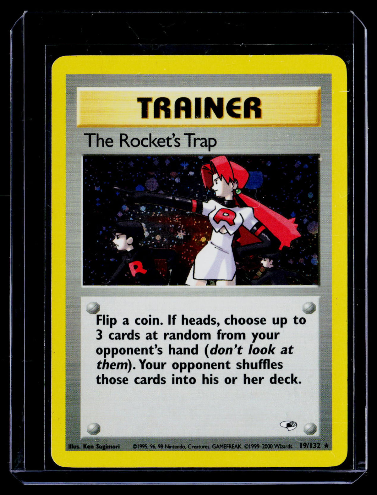 Gym Heroes #019/132 The Rocket's Trap