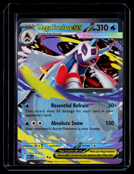 ME: Ascended Heroes #047/217 Mega Froslass ex