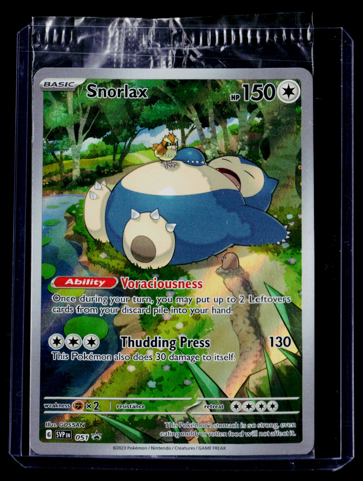 SV: Scarlet & Violet Promo Cards #051 Snorlax