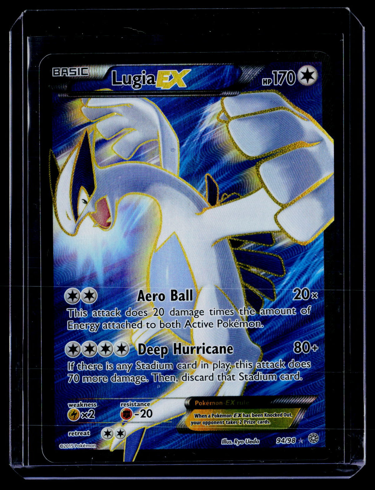XY - Ancient Origins #94/98 Lugia EX (94 Full Art)