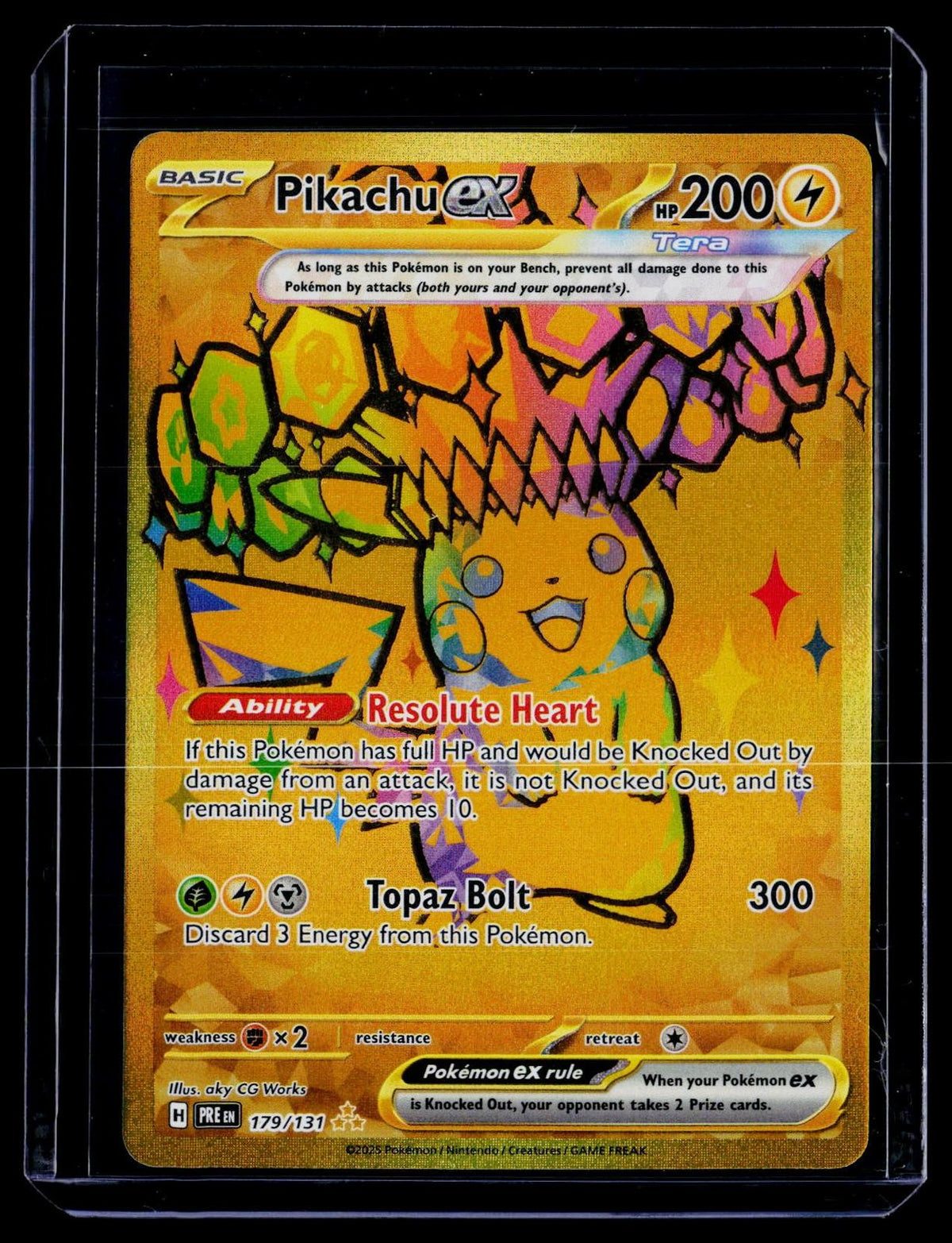 SV: Prismatic Evolutions #179/131 Pikachu ex