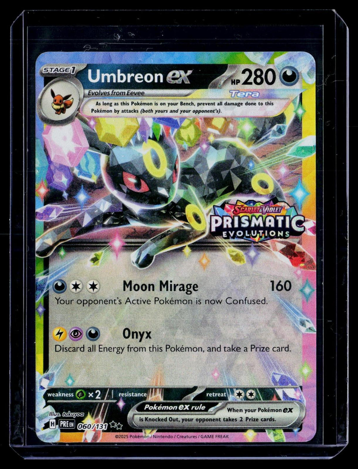 Miscellaneous Cards & Products #060/131 Umbreon ex Prismatic Stamp