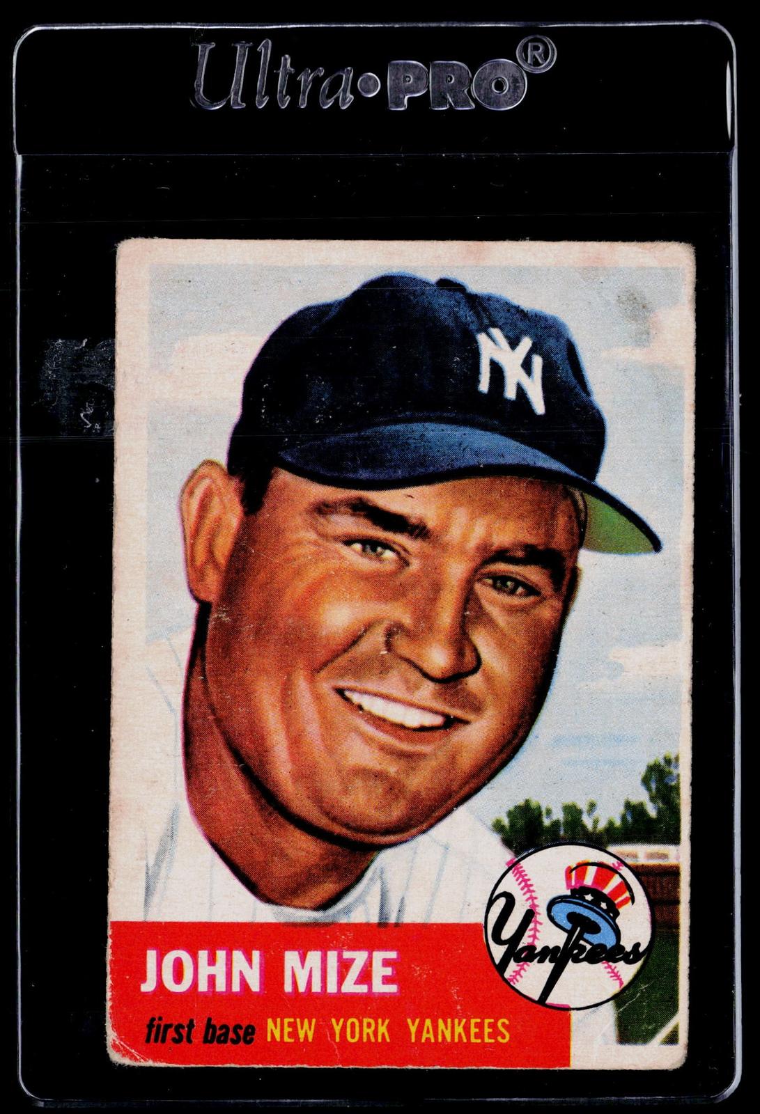 1953 Topps #77 Johnny Mize