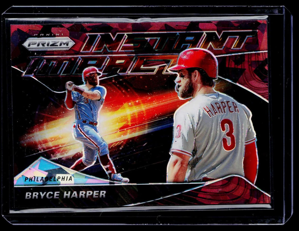 2020 Panini Prizm #II-2 Bryce Harper Red Prizm #/25