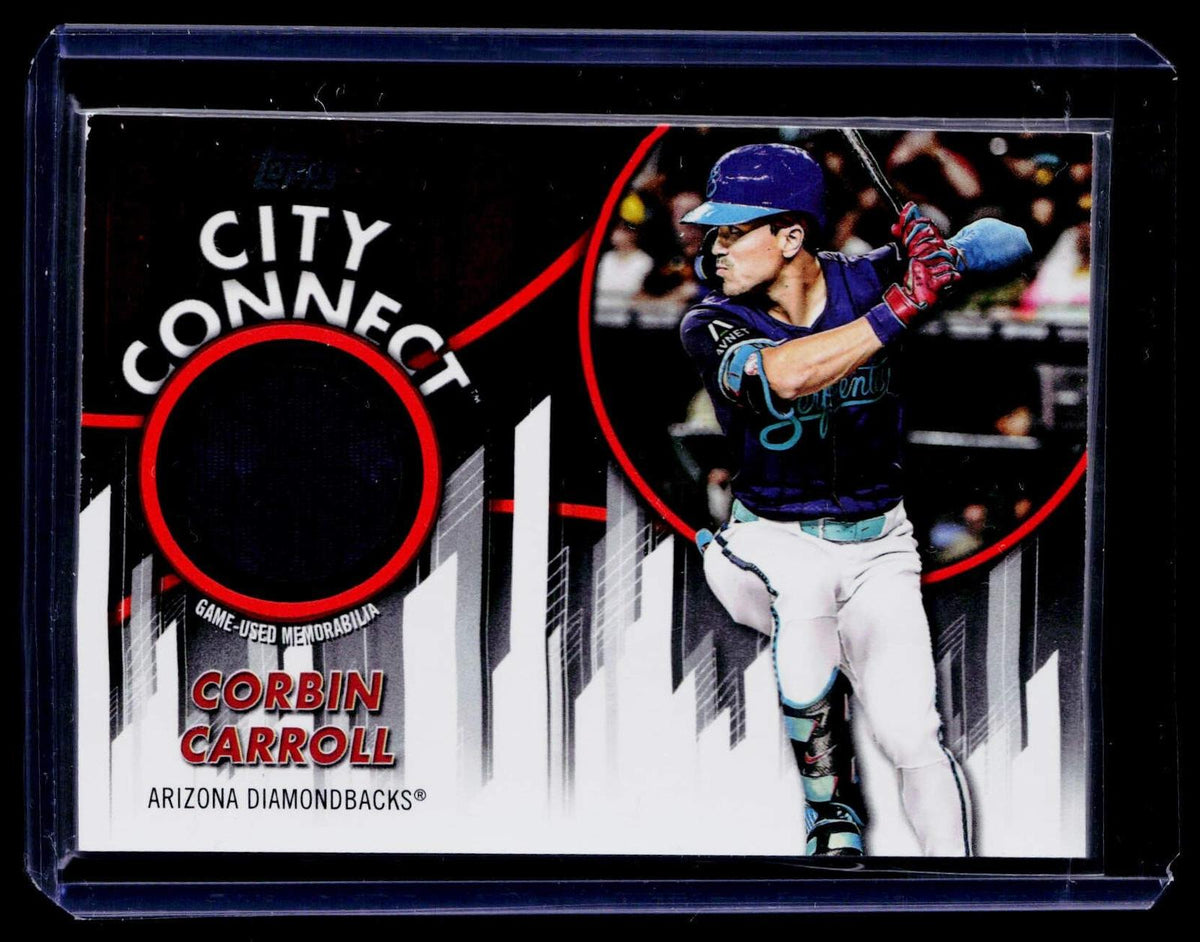 2026 Topps #CC-CC Corbin Carroll City Connect Swatch Collection Relics #/25