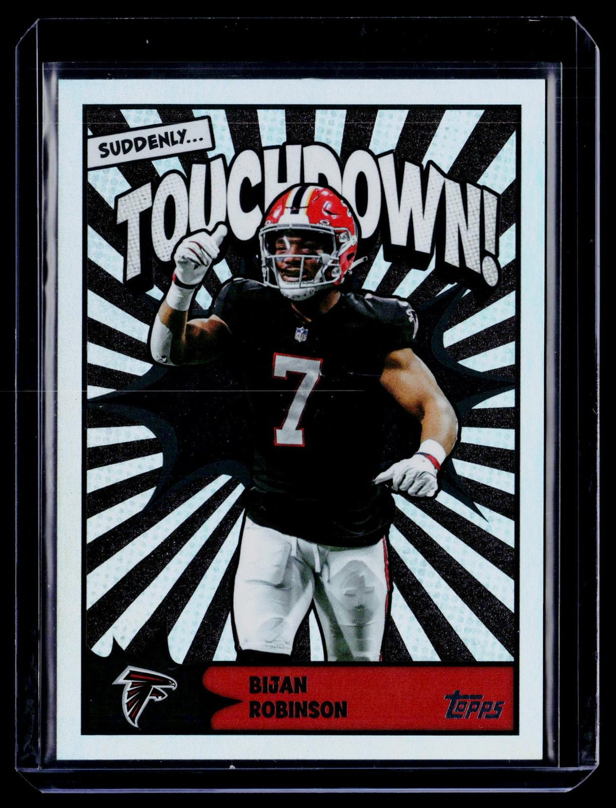 2026 Topps Flagship #TD-24 Bijan Robinson Touchdown