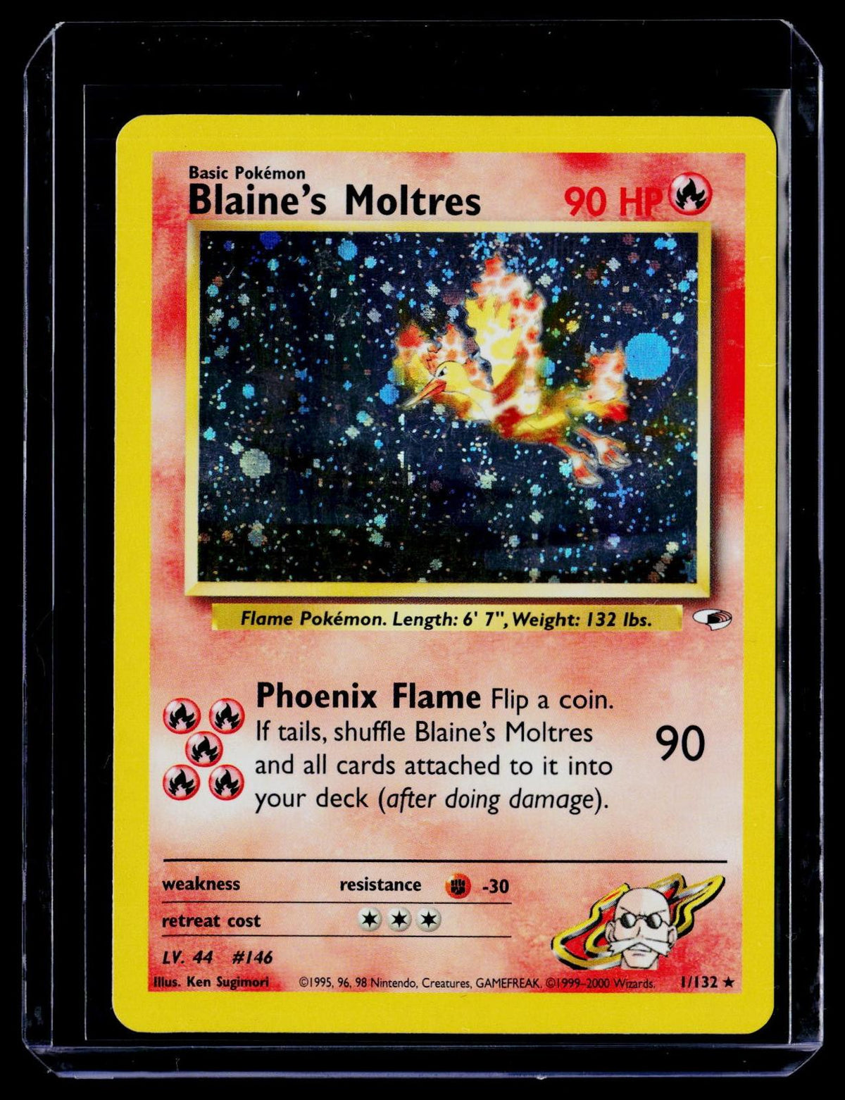 Gym Heroes #001/132 Blaine's Moltres