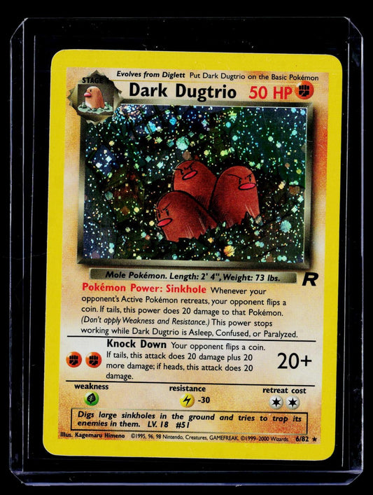 Team Rocket #06/82 Dark Dugtrio (6)