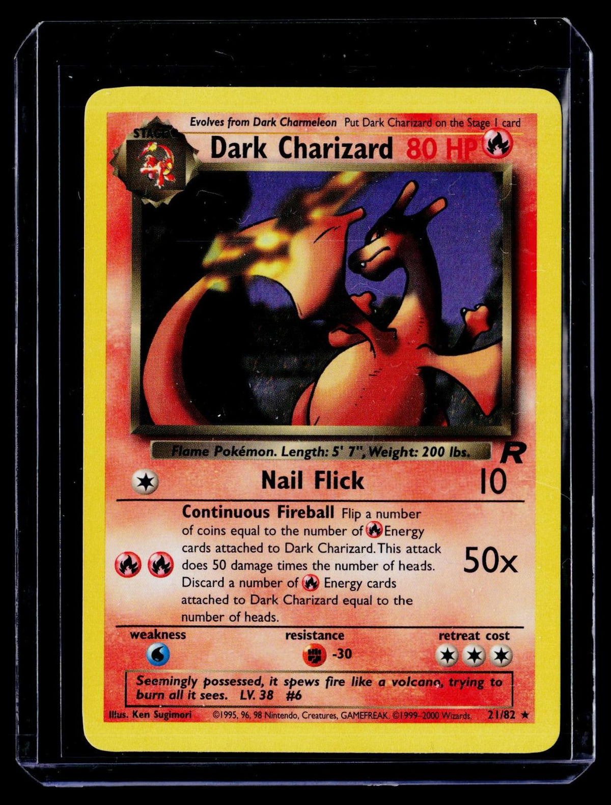 Team Rocket #21/82 Dark Charizard (21)