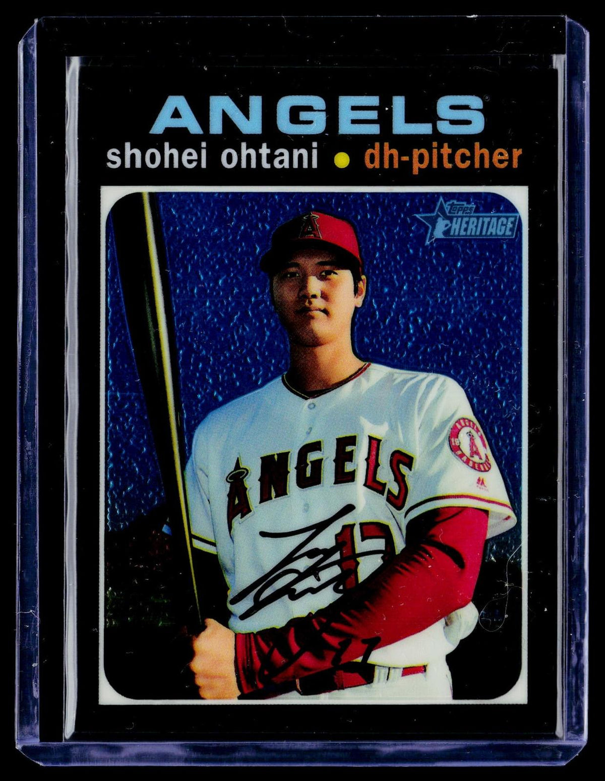 2020 Topps Heritage #THC-433 Shohei Ohtani Chrome #/999