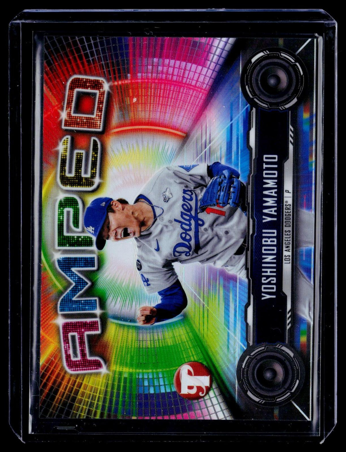 2026 Topps Pristine #A-10 Yoshinobu Yamamoto Amped