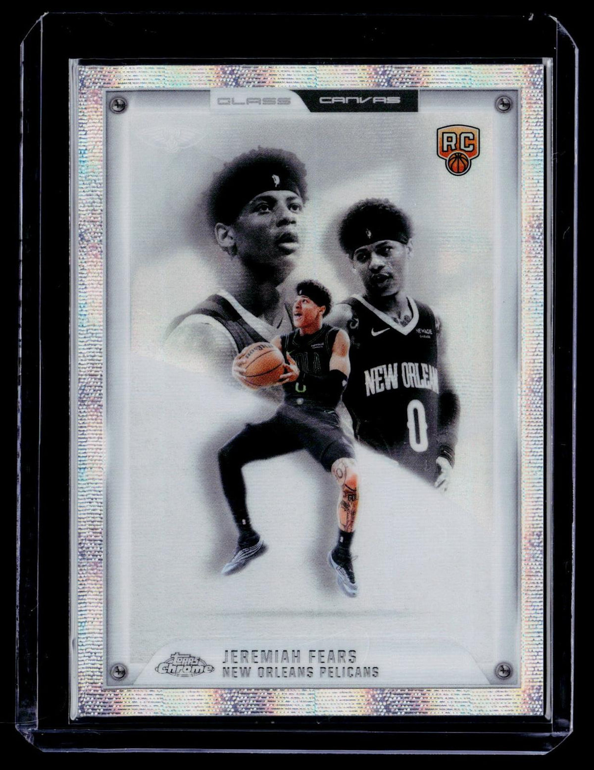2025-26 Topps Chrome Update #GC-21 Jeremiah Fears Glass Canvas