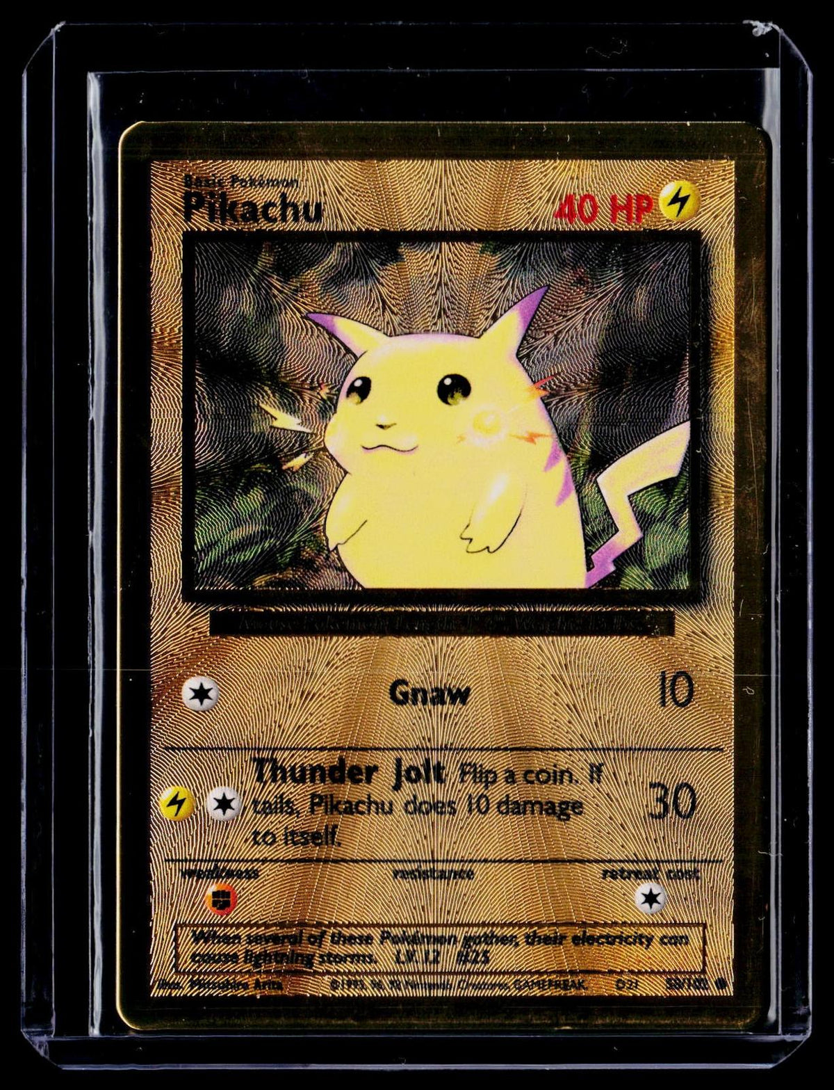 Miscellaneous Cards & Products #058/102 Pikachu