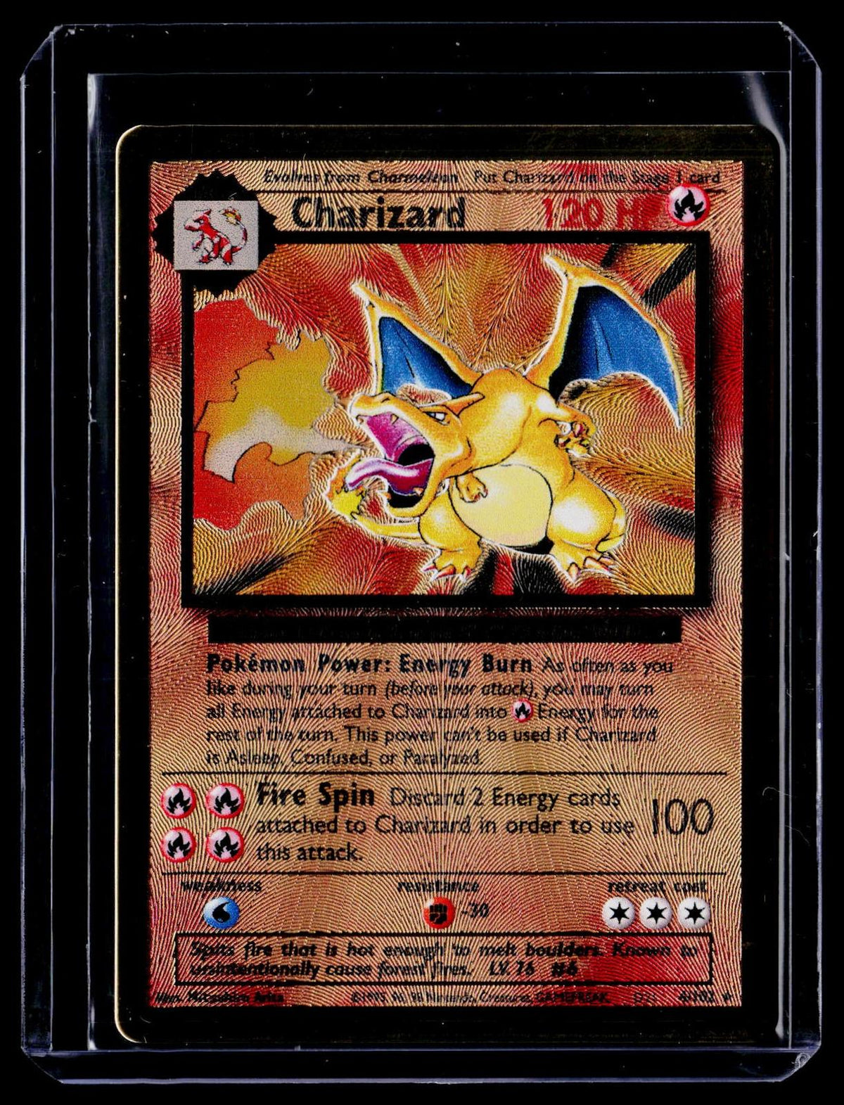 Miscellaneous Cards & Products #004/102 Charizard (Celebrations Metal Card)