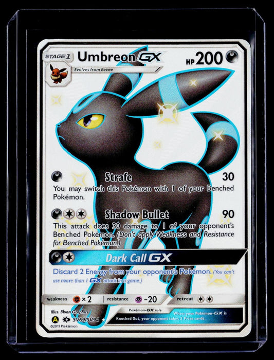 Hidden Fates: Shiny Vault #SV69/SV94 Umbreon GX