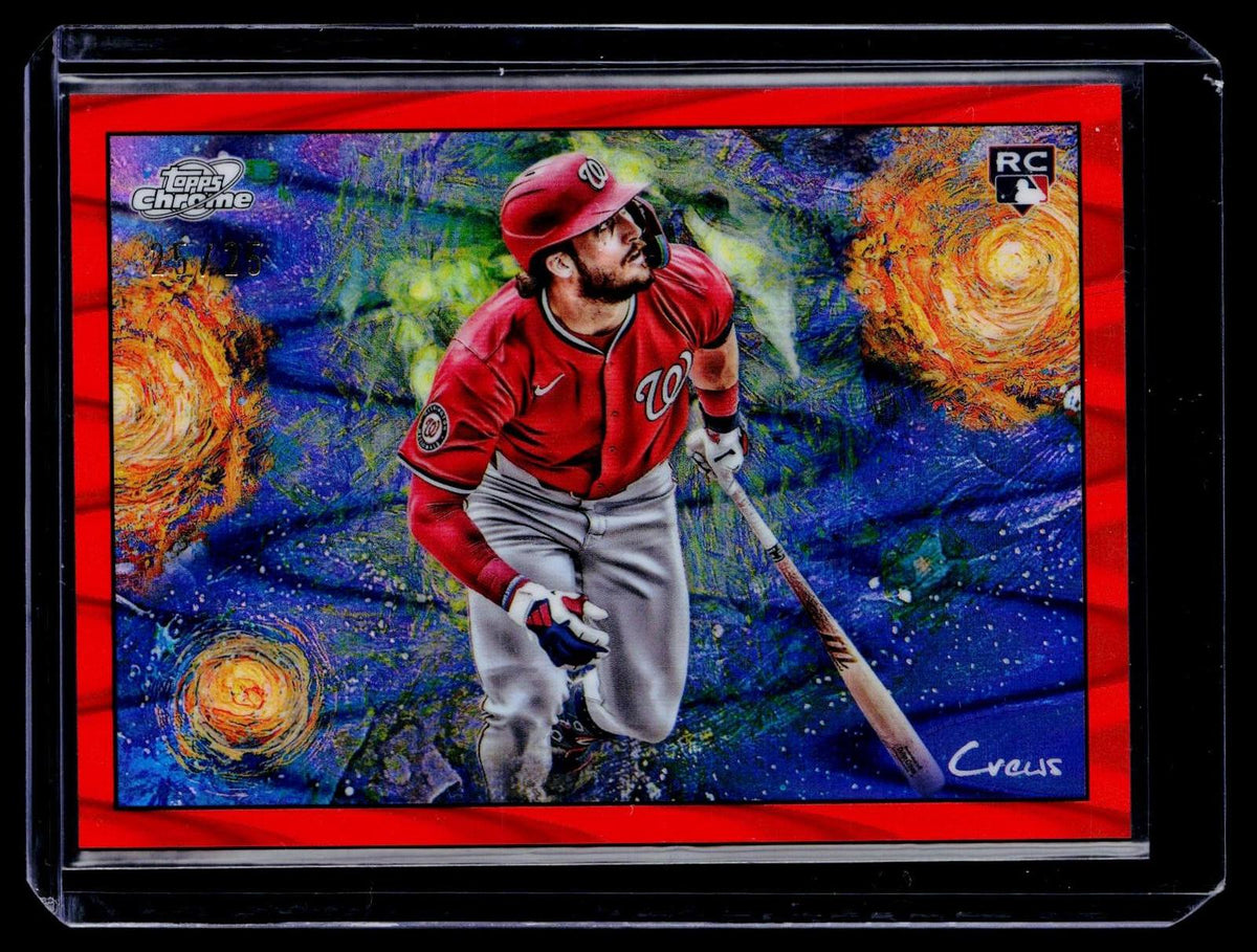2025 Topps Chrome Cosmic #STN-5 Dylan Crews Stars in the Night #/25
