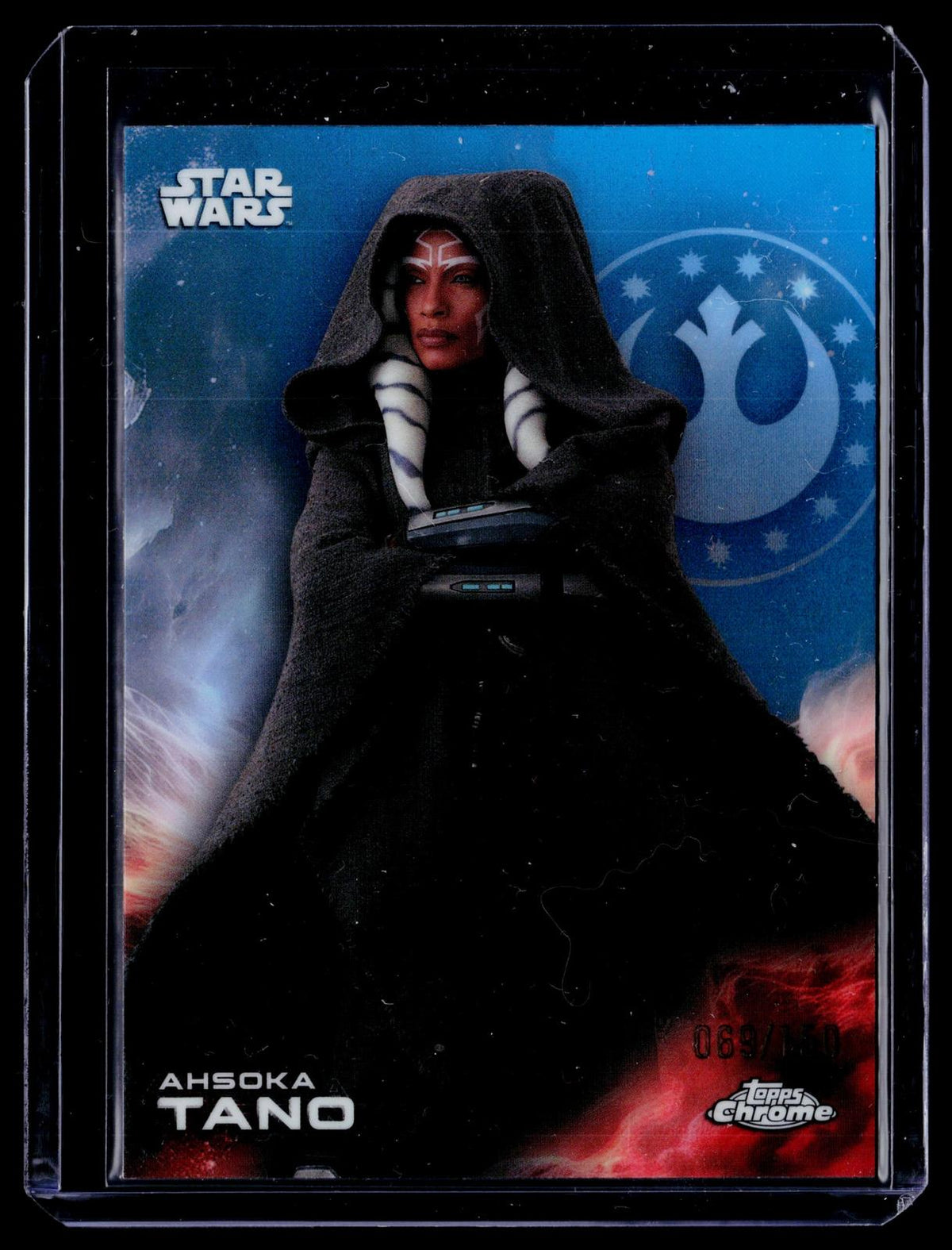 2025 Topps Chrome Star Wars #2 Ahsoka Tano #/150