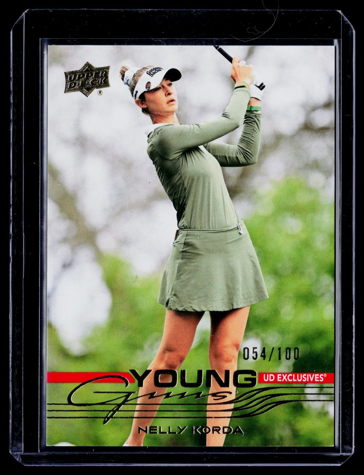 2026 Upper Deck #101 Nelly Korda Exclusives #/100