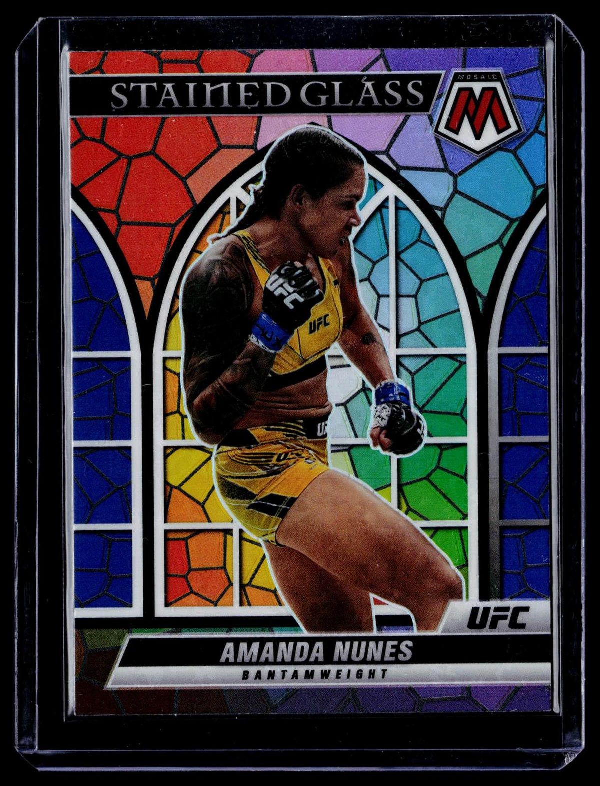 Panini Chronicles #4 Amanda Nunes Stained Glass