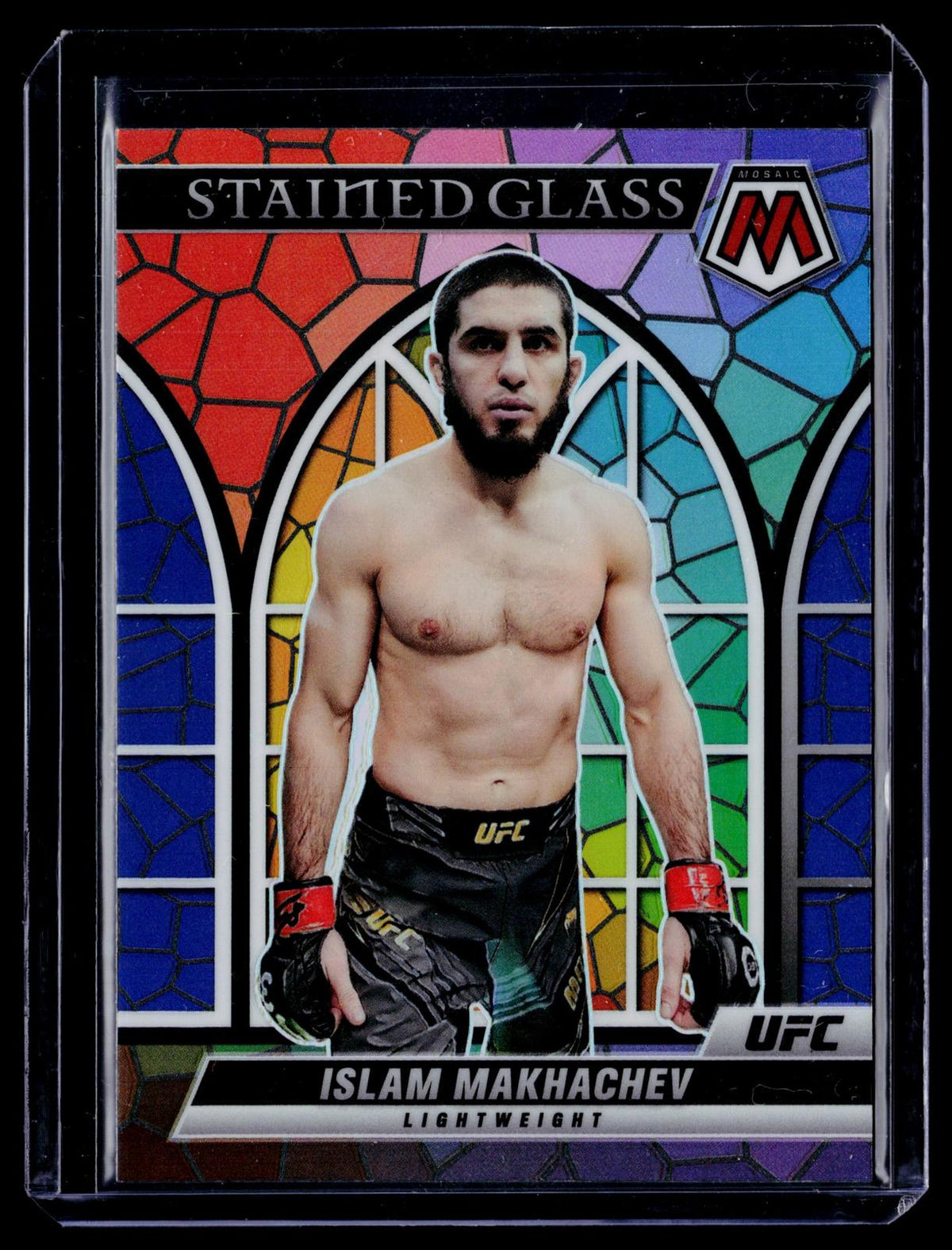 Panini Chronicles #12 Islam Makhachev Stained Glass