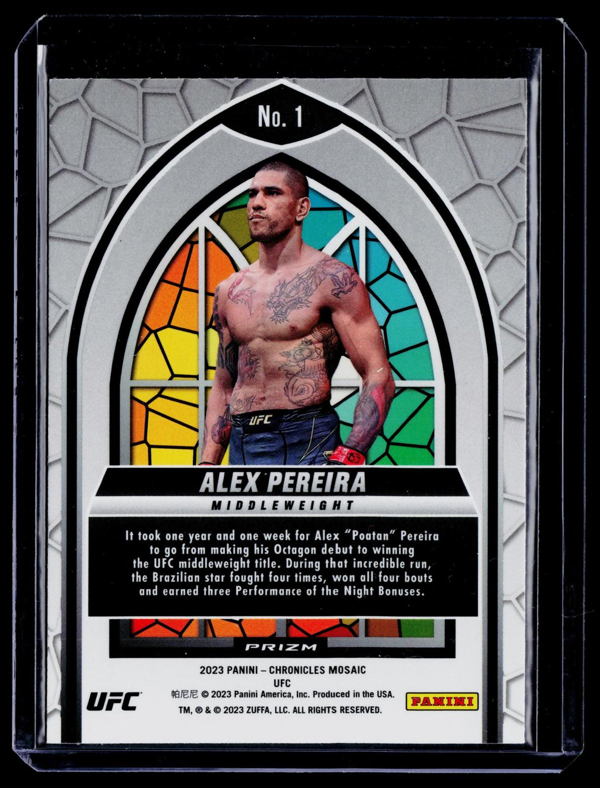 Panini Chronicles #1 Alex Pereira Stained Glass