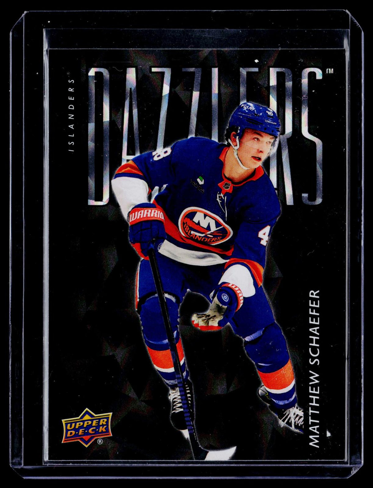 2025-26 Upper Deck #DZ-57 Matthew Schaefer Dazzlers Black