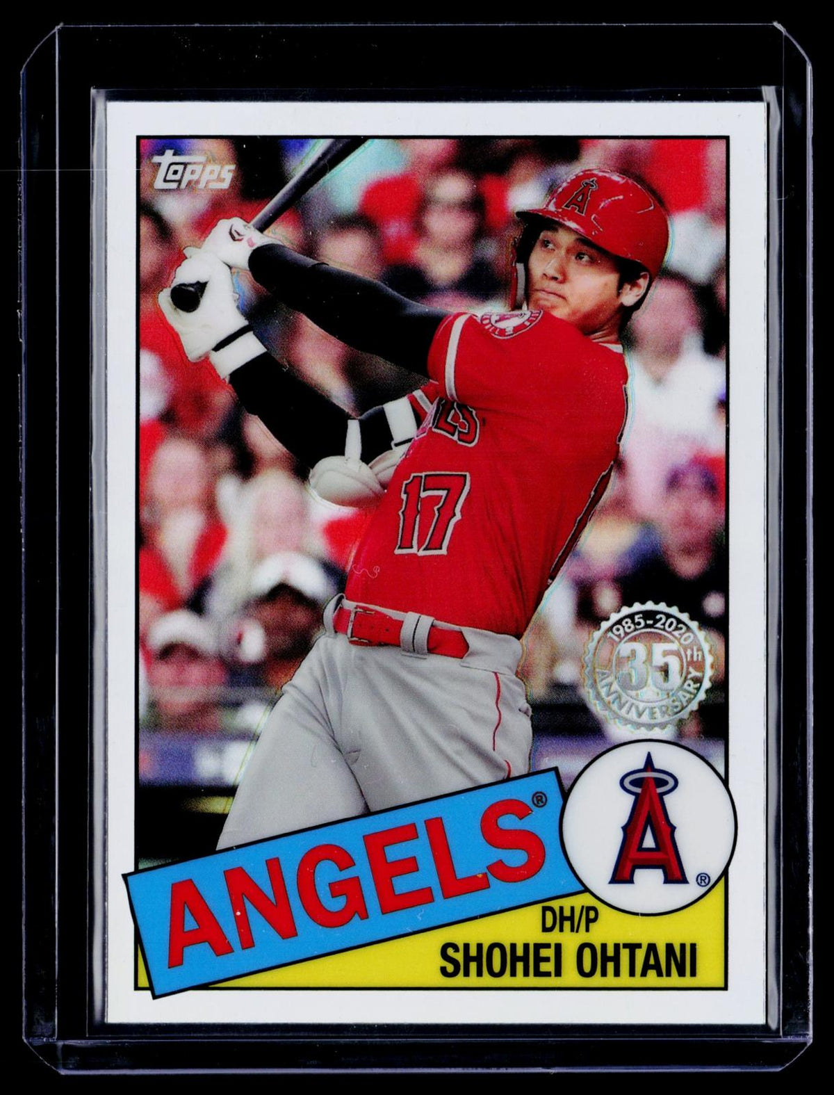 2020 Topps Chrome #85TC-7 Shohei Ohtani 1985 Topps Baseball 35th