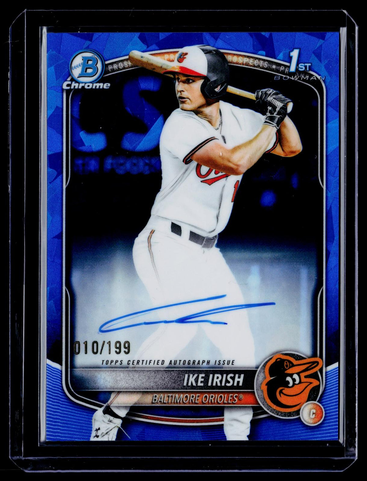 2025 Bowman Draft #CPA-II Ike Irish Chrome Autograph