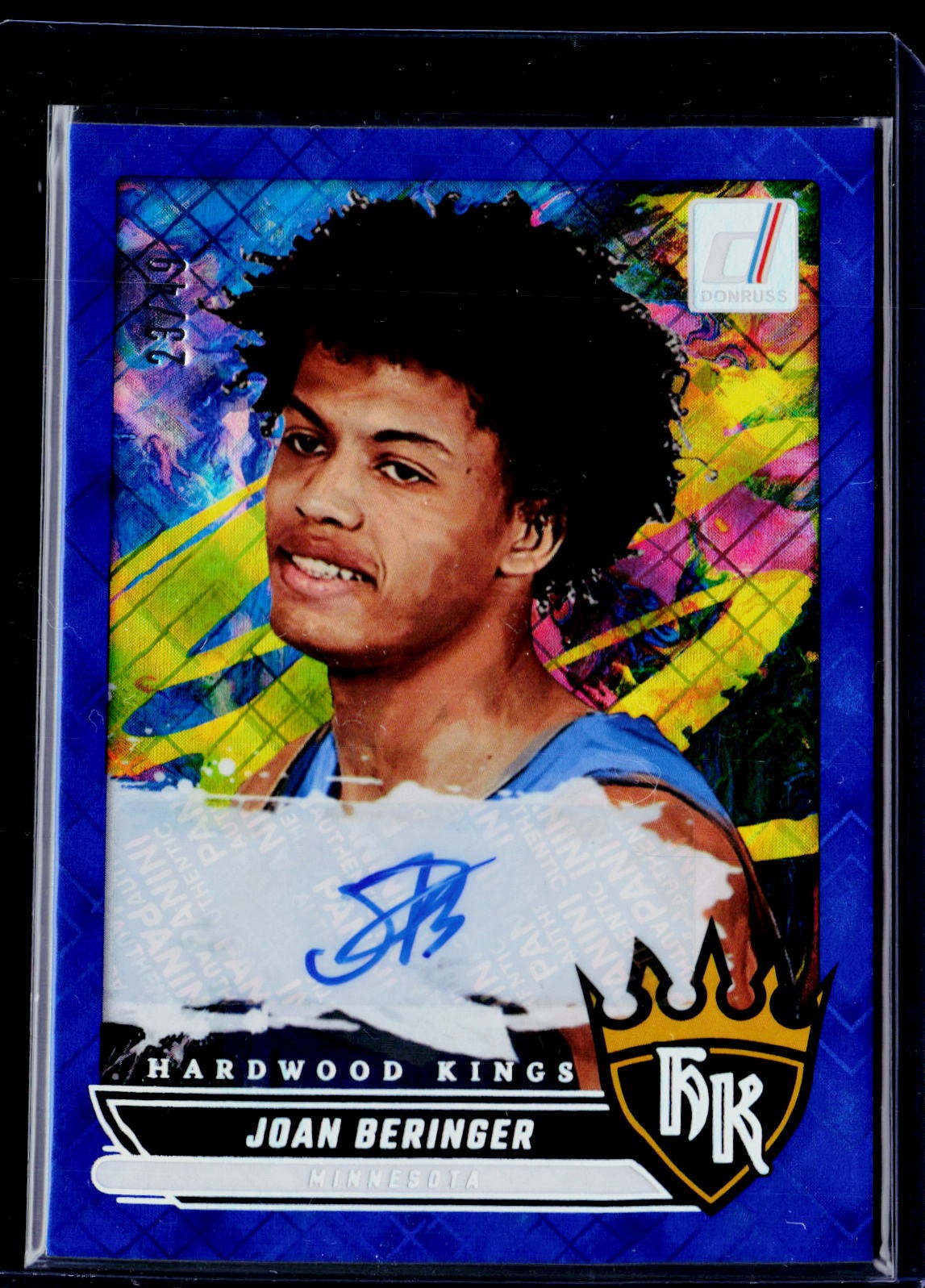 2025-26 Donruss #HWK-JBG Joan Beringer Hardwood Kings Cosmic #/49